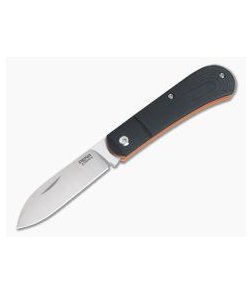 Pena Knives X-Series Spear Point Slipjoint Satin M390 Smooth Black G10 Slipjoint Folder