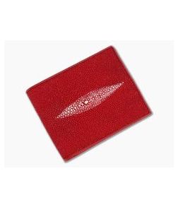 Adam Unlimited Red Stingray Bi-Fold Wallet 