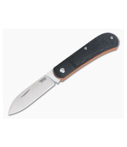 Pena Knives X-Series Spear Point Slipjoint Satin M390 Jigged Black G10 Slipjoint Folder