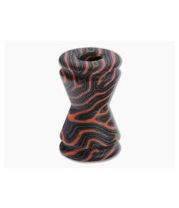 Dawson Machine Craft Wild Tiger Crazy Fiber Hourglass Lanyard Bead