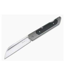 Boker Plus Genios Carbon Fiber Inlaid Titanium Back Lock Folder 01BO247