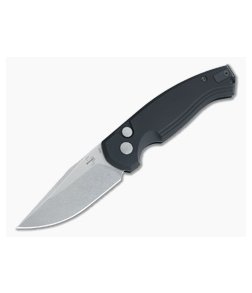 Boker Plus Karakurt Vox Stonewashed 154CM Black Aluminum USA Automatic 01BO363