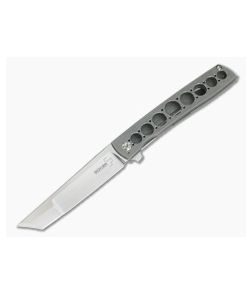 Boker Plus Urban Trapper Tanto Compound Ground Titanium Flipper 01BO721