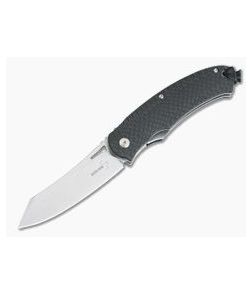 Boker Plus Takara Liner Lock Top Flipper D2 Carbon Fiber 01BO894