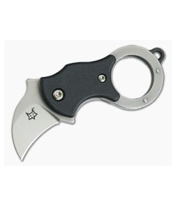 Fox Knives Mini-Ka Liner Lock Key Ring Karambit Black FRN 01FX328