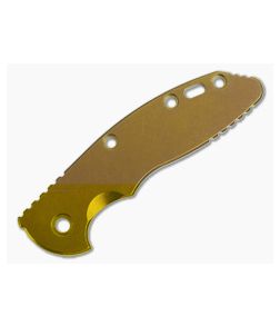 Hinderer Knives Bronze Titanium Handle Scale for XM-18 3.5" Smooth