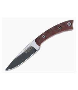Dawson Knives Angler Specter 3V Red/Black G10 Fixed Blade