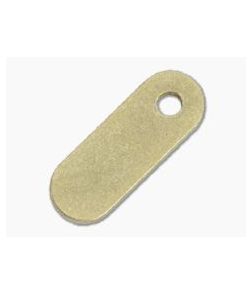 Hinderer Knives Pocket Clip Filler Tab Brass