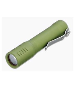 Focusworks EDC F2 Olive Green Aluminum 5000k LH351d 14500 Flashlight