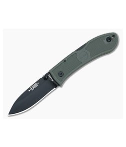 Kabar Knives Dozier Foliage Green Folding Hunter 4062FG