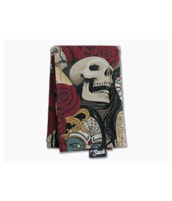 SwankHanks Day of the Dead Cotton and Microsuede Hank