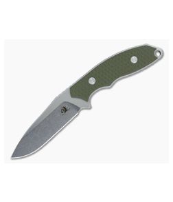 Hinderer Knives Flashpoint OD Green 3" Fixed S35VN Blade