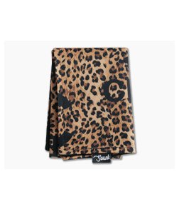 SwankHanks Chanel Leopard Print Nylon and Microsuede Hank