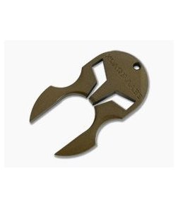 ADV Tactical Titanium Spartan KeyChain Bronze Cerakote