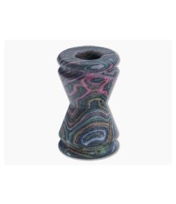 Dawson Machine Craft Monet Crazy Fiber Hourglass Lanyard Bead