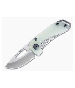 Buck 417 Budgie S35VN Jade Green G10 Frame Lock Folding Knife 0417GRS