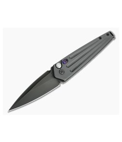 Medford Knives Nosferatu Black PVD S35VN PVD Titanium Button Lock Automatic