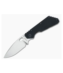 Strider SMF Black G10 Stonewash S30V Flamed Frame