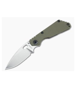 Strider SnG Flat Ranger Green G10 Spear Point CTS-40CP Flamed Frame