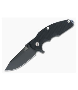 Hinderer Knives Jurassic Black DLC 3.25" Black XM G10 SpearPoint 