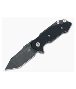 Hinderer Knives Half Track Tanto 20CV Black G10 Battle Black DLC