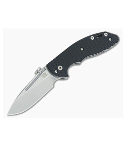 Hinderer Knives XM Slippy Stonewash 20CV Slicer Black G10