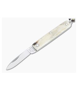 Great Eastern Cutlery #05 PPP Keychain Knife Pen Blade Sambar Stag Slip Joint Folder 052121-SS-01