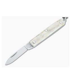 Great Eastern Cutlery #05 PPP Keychain Knife Pen Blade Sambar Stag Slip Joint Folder 052121-SS-03