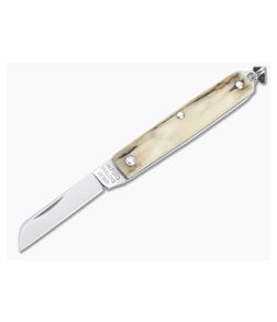 Great Eastern Cutlery #05 PPP Keychain Knife Sheepsfoot Sambar Stag Slip Joint Folder 053121-SS-15
