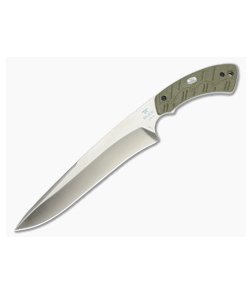 Buck Open Season Moose Skinner Pro Series OD Green Micarta S35VN 0535ODS