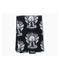 SwankHanks Star Wars Mandalorian Black Cotton Microfiber Hank