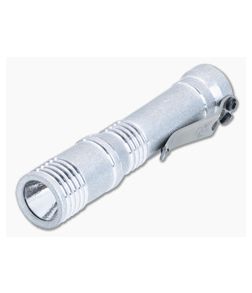 Laulima Metal Craft Ion Slim Flashlight Tumbled Aluminum 3000K Warm White LED 14500 LMC-056