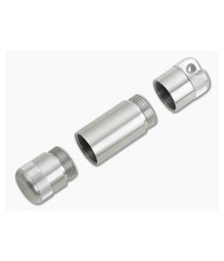 Maratac A/B Cache Dual Compartment Capsule Stainless Steel