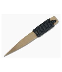 M. Strider Knives Bronze ATS-34 Nail 6.25" Cord Wrapped Fixed Blade