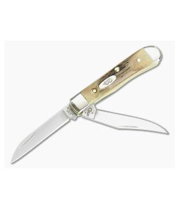 Case Tiny Trapper Wharncliffe Genuine India Stag