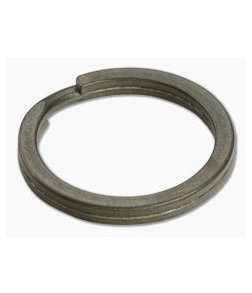 Ti Survival Titanium Split Ring 32mm Stone Washed