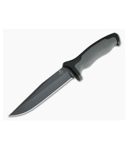 Buck Nighthawk Large Gray Cerakote Clip Point Tactical Fixed Blade 650GYS