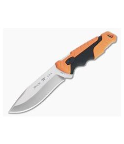 Buck Pursuit Pro Large S35VN Drop Point Orange Fixed Blade Hunting Knife 0656ORS