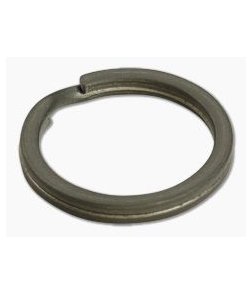 Ti Survival Titanium Split Ring 25mm Stone Washed