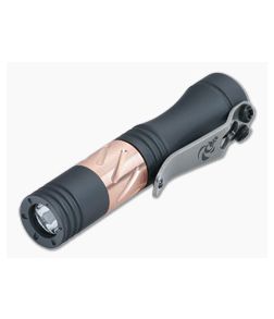 Laulima Metal Craft Hoku Flashlight Sniper Grey Aluminum & Copper 4500K Neutral White LED LMC-065
