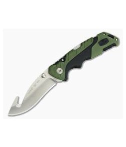 Buck Folding Pursuit Large Guthook Hunting Knife 660GRG