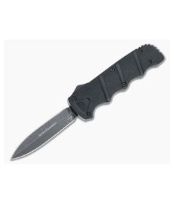 Boker Plus Kalashnikov OTF Dagger Black Stonewashed D2 Aluminum OTF Automatic 06EX354