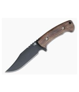 Hinderer Ranch Bowie Vintage Series Walnut Parkarized O1 Fixed Blade 0707