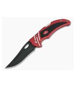 Buck Knives Volt Black Cerakote Red Lock Back Folder 710RDS1