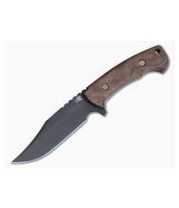 Hinderer Ranch Bowie Vintage Series Walnut Parkarized O1 Fixed Blade 0717