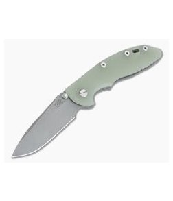 Hinderer Knives XM-18 3.5" Translucent NoN Flipper Tri-Way 20CV Spear Point Working Finish