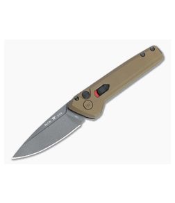 Buck Deploy Automatic Tungsten Gray 154CM Burnt Bronze Aluminum Folder 0838BRS1