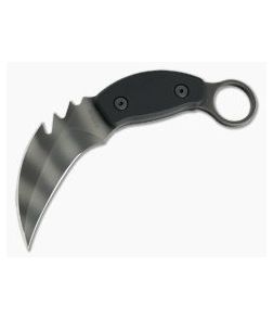 M. Strider PS Karambit Smooth Black G10 Tiger Stripe DLC PSF-27