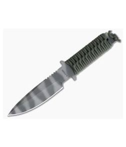 M. Strider Knives MT Mod 10 OD Green Cord Wrap Handle TigerStripe PSF27 Steel