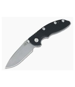 Hinderer XM-18 3" NoN Flipper Working Finish 20CV Spear Point Black G10 Tri-Way Pivot Folder